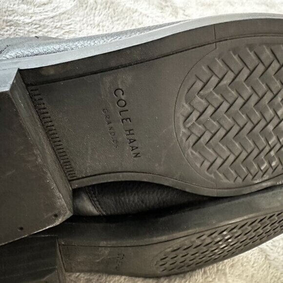 Cole Haan River Chelsea Ankle Boots Black Leather Women's 8 - Picture 6 of 7